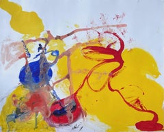 Totem, Pittura, Acrilico su carta