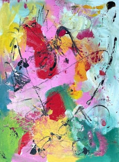 Pink Koala, Painting, Acrylic on Other