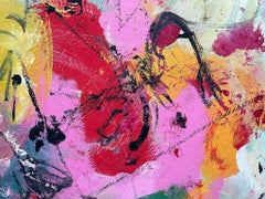Pink Koala, Painting, Acrylic on Other