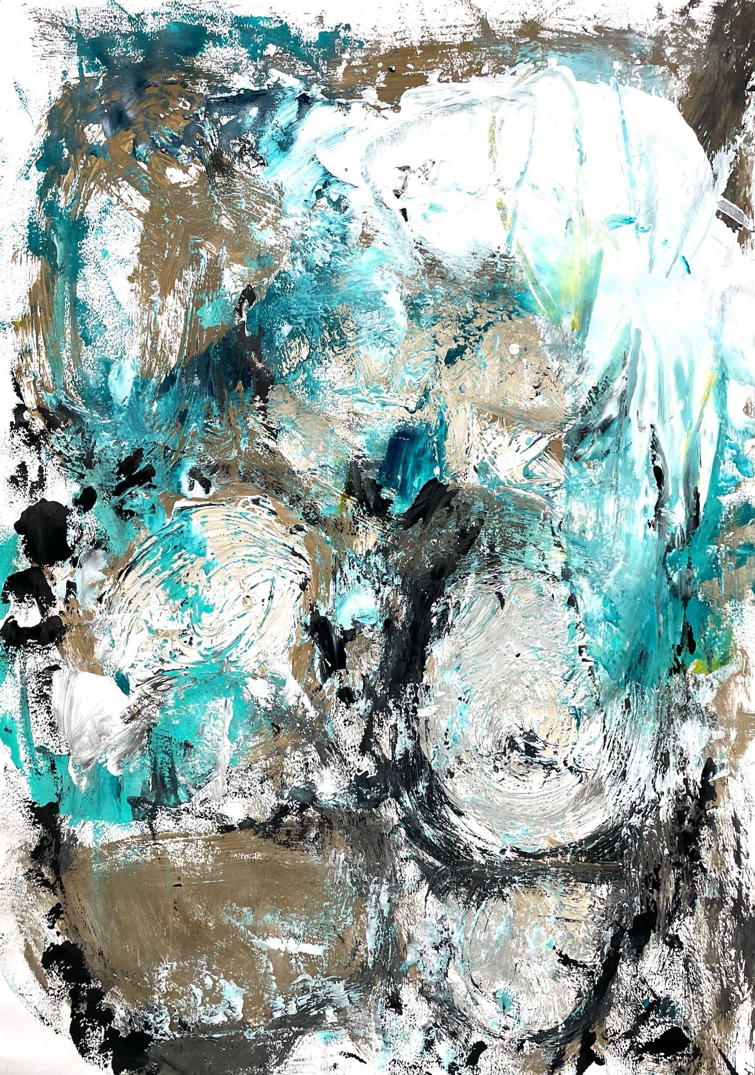Love Life 5, Painting, Acrylic on Paper