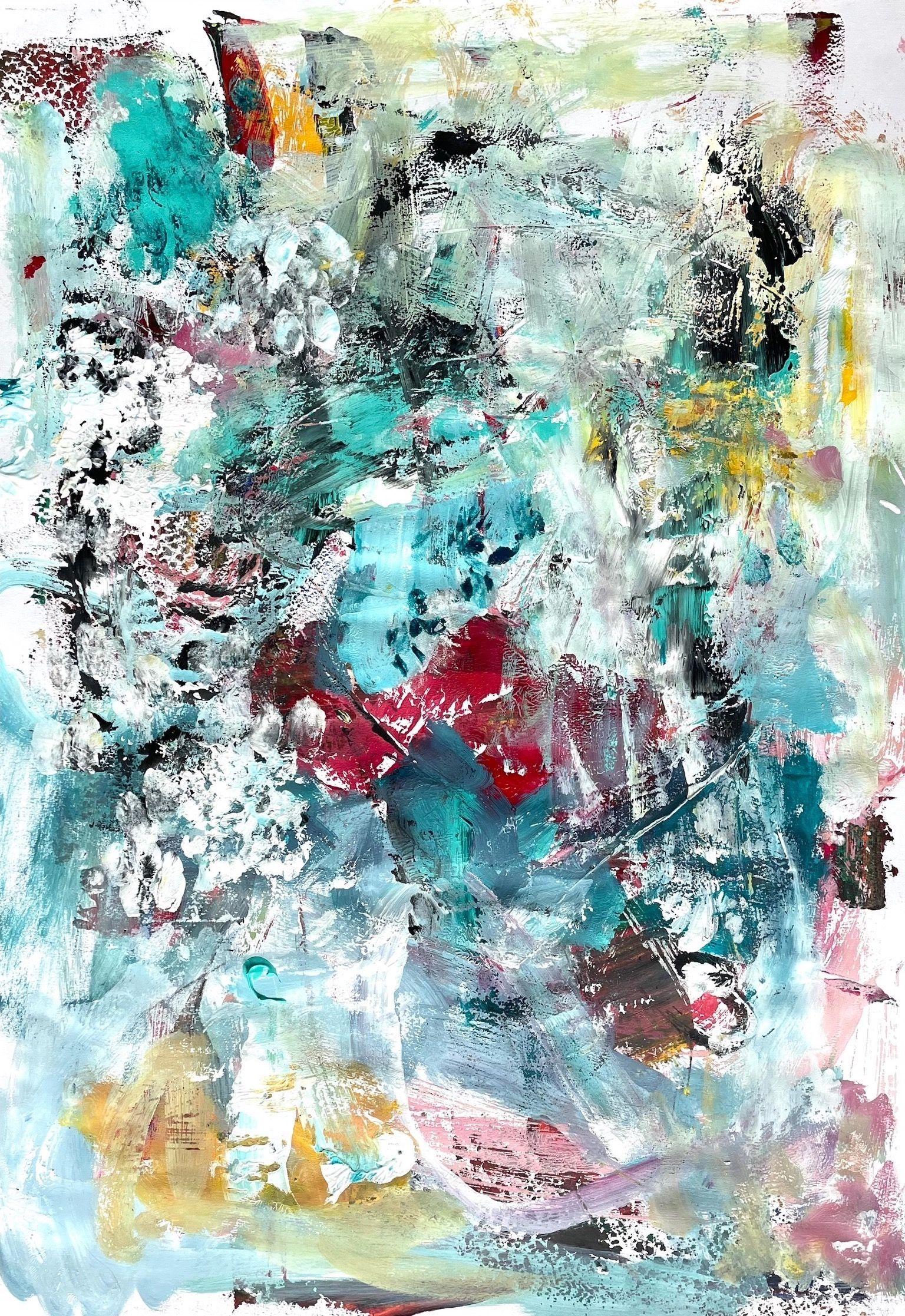 Love Life 4, Painting, Acrylic on Paper