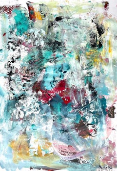 Vida amorosa 4, Pintura, Acrílico sobre papel