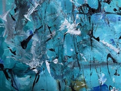 Geisterstunde 2, Malerei, Acryl auf Papier