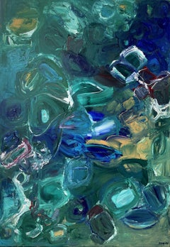 Abtauchen, Painting, Acrylic on Canvas
