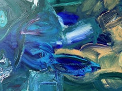 Abtauchen, Painting, Acrylic on Canvas