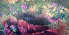 Night Bloom, Painting, Acrylic on Canvas
