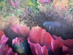 Night Bloom, Painting, Acrylic on Canvas