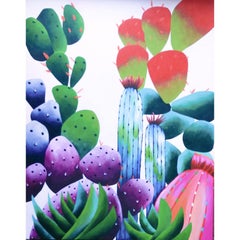 Cactus, Painting, Acrylic on Canvas