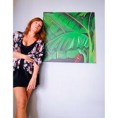Banana Tree, Painting, Acrylic on Canvas
