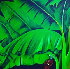 Banana Tree, Painting, Acrylic on Canvas