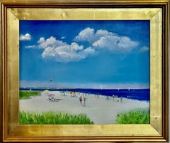 Perfect Beach Day, Painting, Oil on Canvas