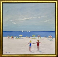 Let's Play, Painting, Oil on Canvas