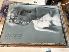 Model Session - 18-11-25 - 1, Drawing, Pastels on Paper