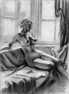 Studio di nudo - 10-11-25, Disegno, Pastelli su carta