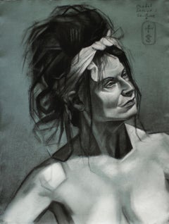 Model Session â€“ 18-10-25 â€“ 2, Drawing, Pastels on Paper