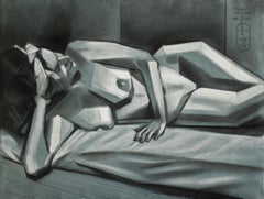 Model Session â€“ 18-10-25 â€“ 1 HenriÃ«tte Sibie Thi, Drawing, Pastels on Pap