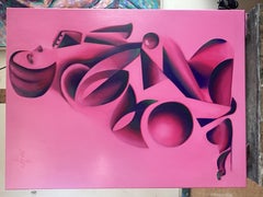 Neo Deco - 15-10-25 Típico Cubista Esta pintura al óleo, Pintura, Óleo sobre lienzo