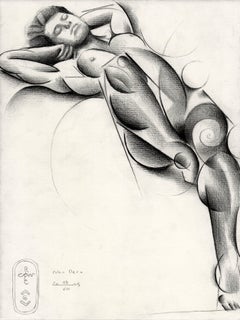 Neo Deco â€“ 04-08-25, Drawing, Pencil/Colored Pencil on Paper