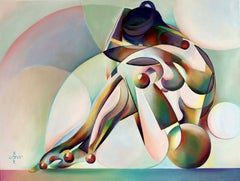 Neo Deco â€“ 10-07-25, Painting, Oil on Canvas