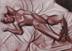 Neo Deco - 30-06-25, Dessin, Pastels sur papier
