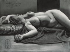 Model Session â€“ 15-03-25 â€“ 1, Drawing, Pastels on Paper