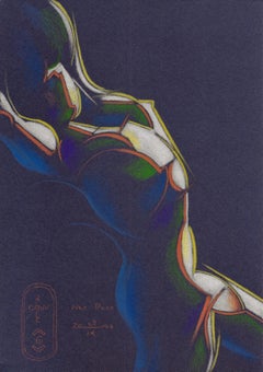 Neo Deco â€“ 08-09-24, Drawing, Pencil/Colored Pencil on Paper