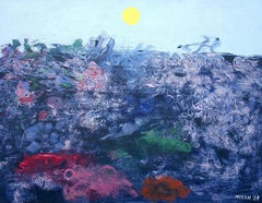 Watch Your Step, Painting, Oil on MDF Panel