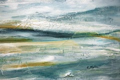 Stormy Evening, Painting, Acrylic on Canvas