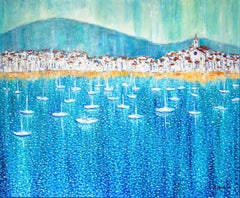 CadaquÃCs, Spain, Painting, Acrylic on Canvas