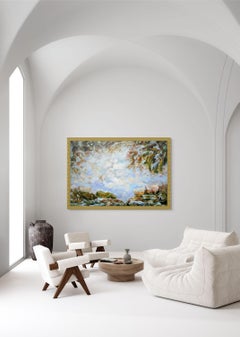 Cielo, peinture, huile sur toile