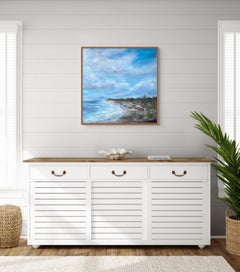 Soñar sueños costeros, Pintura, Óleo sobre lienzo