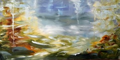 Reflecting Movement in Colours, Painting, Oil on Canvas