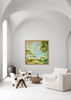 Champagner, Gemälde, Öl auf Leinwand
