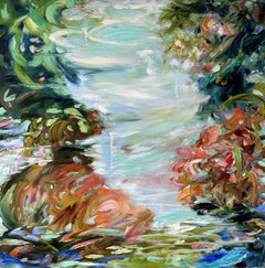 After Glow, Pittura, Olio su tela
