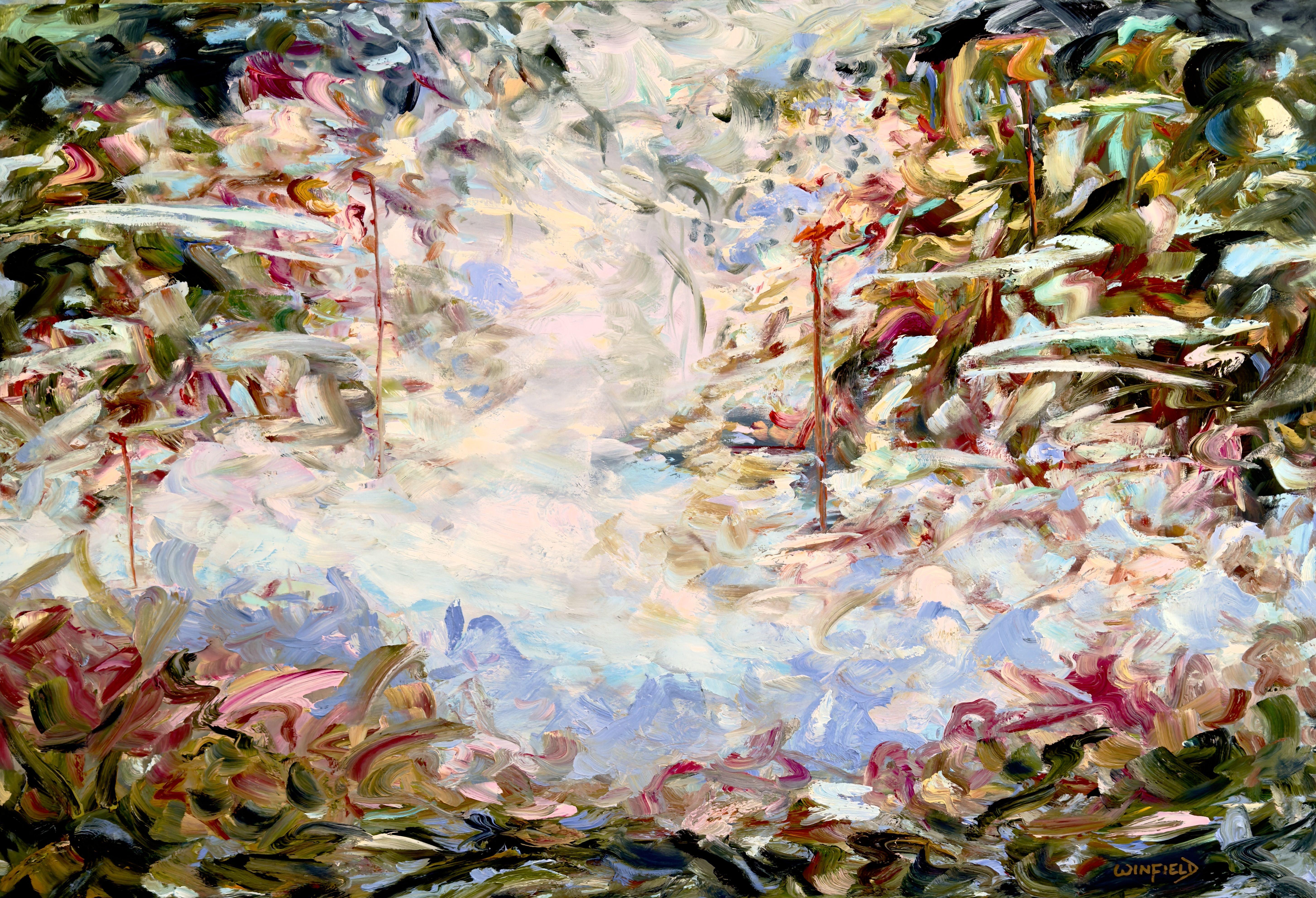 Rhapsody, Painting, Oil on Canvas - Art by Darlene  Winfield