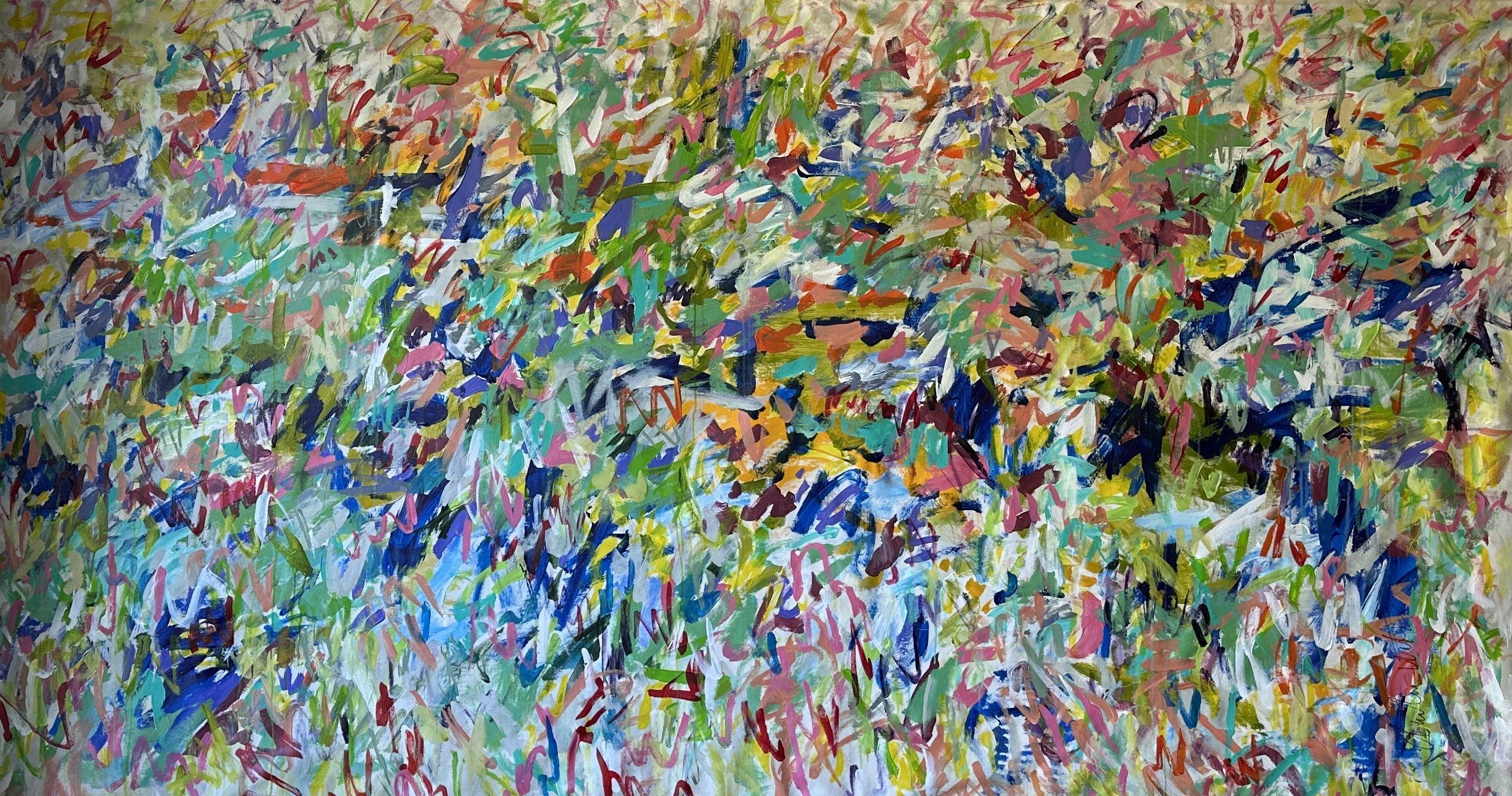 RHAPSODY, peinture, acrylique sur toile