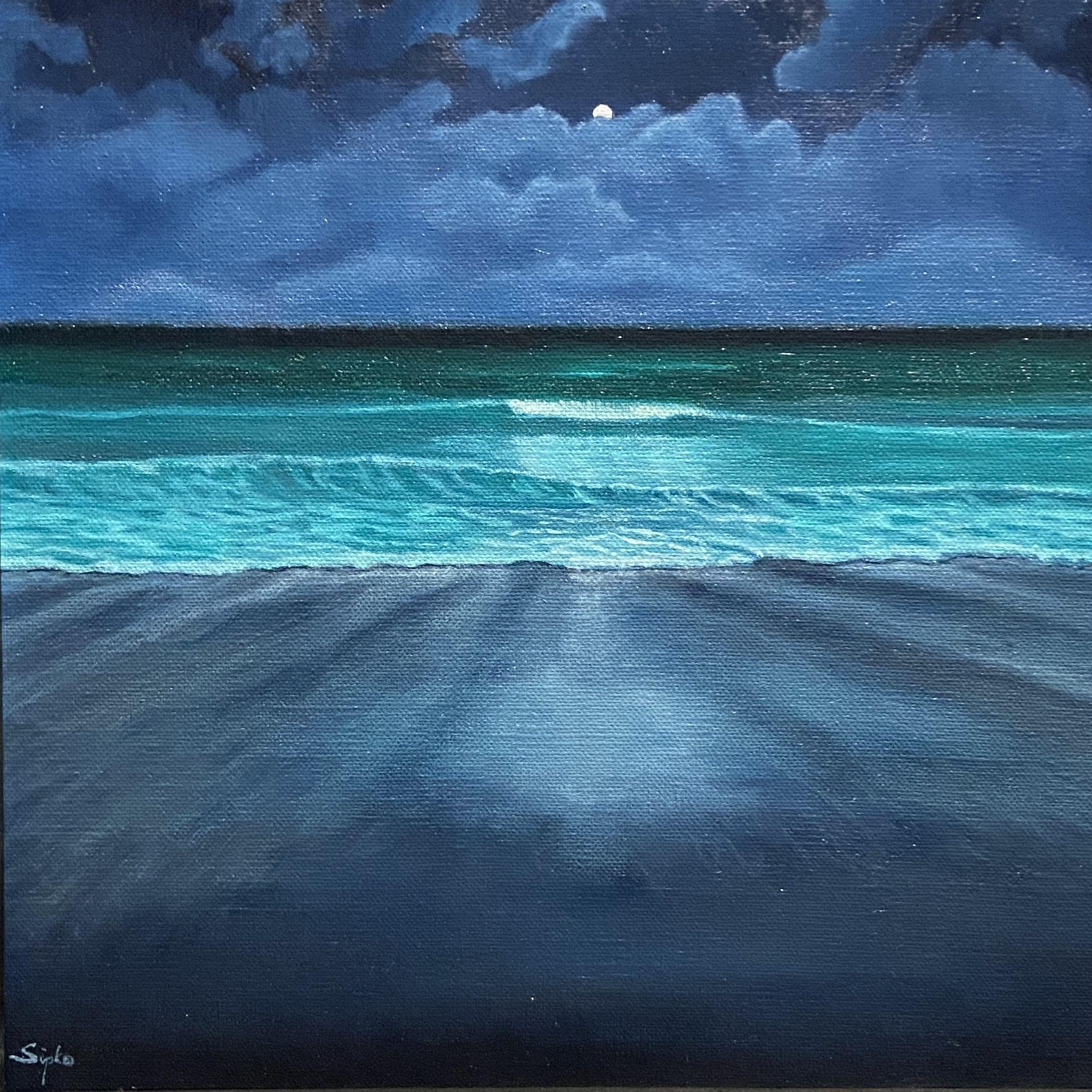 Oscuridad VIII, Pintura, Óleo sobre Otro - Art de David Sipko