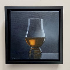Whiskey Glass II, Painting, Oil on Canvas