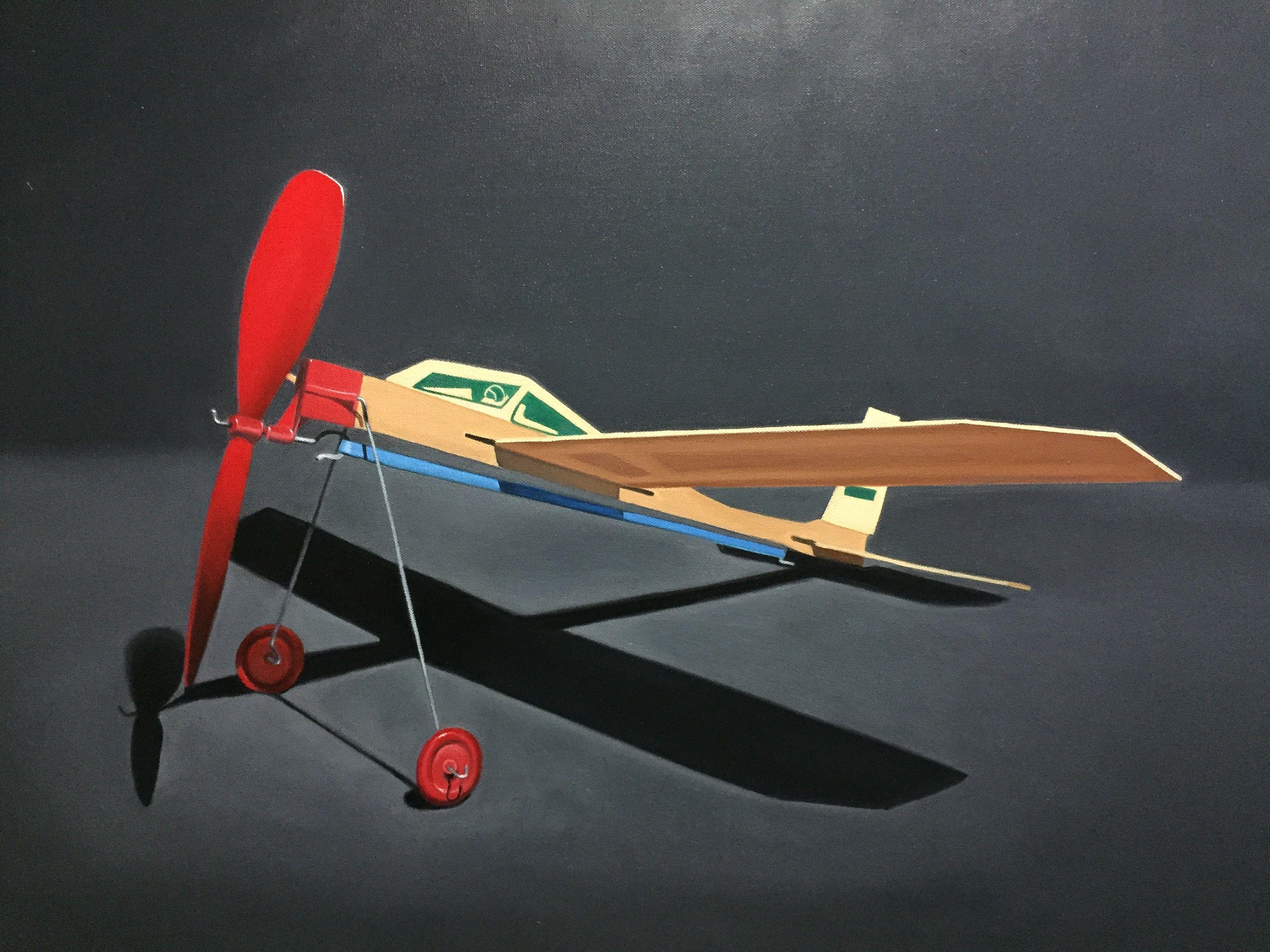 First Flight, Painting, Oil on Canvas