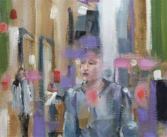 En medio de la luz, Pintura, Acrílico sobre papel