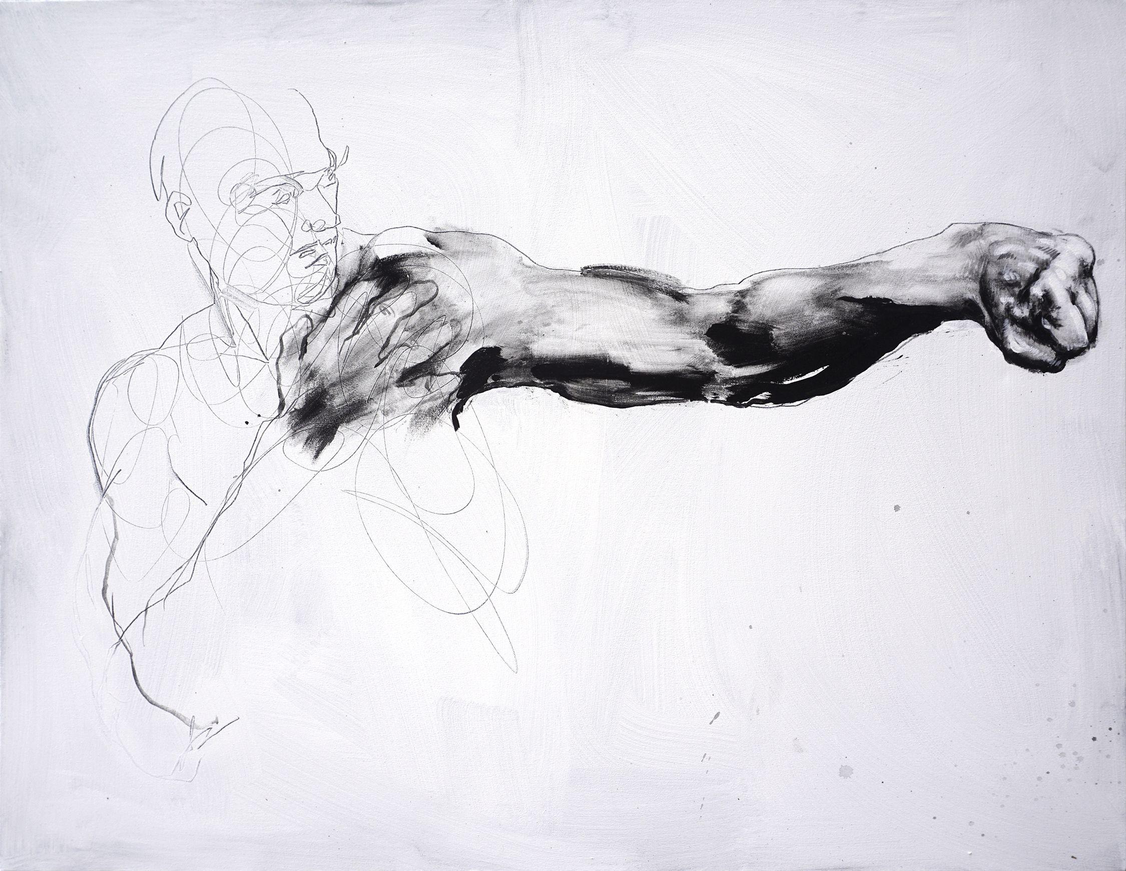 Muscle Memory, Painting, Acrylic on Canvas