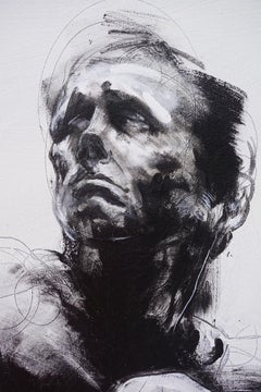 Adam in the Garden, Painting, Acrylic on Canvas