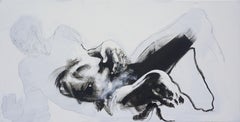 The death of Patroclus, Painting, Acrylic on Canvas
