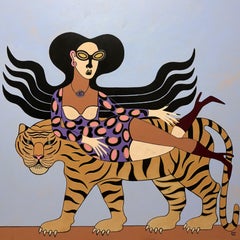 Wild ride, Painting, Acrylic on Canvas