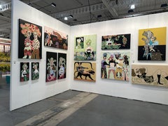 Amore di primavera, Pittura, Acrilico su tela
