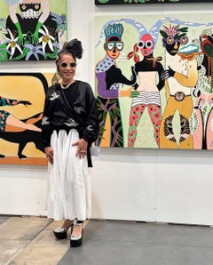 Moda Jungling, Pittura, Acrilico su tela
