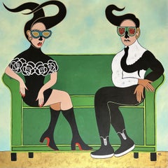 Greene & Greene, Peinture, Acrylique sur toile