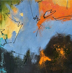 Je te cherche - Looking for you, Peinture, Acrylique sur toile