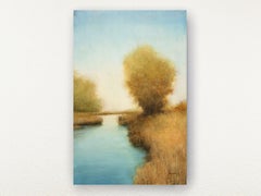 Blue Wetlands 251230, Painting, Acrylic on Canvas
