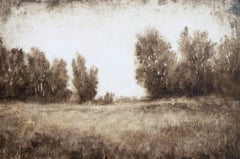 Sepia Trees 24120, Painting, Acrylic on Canvas
